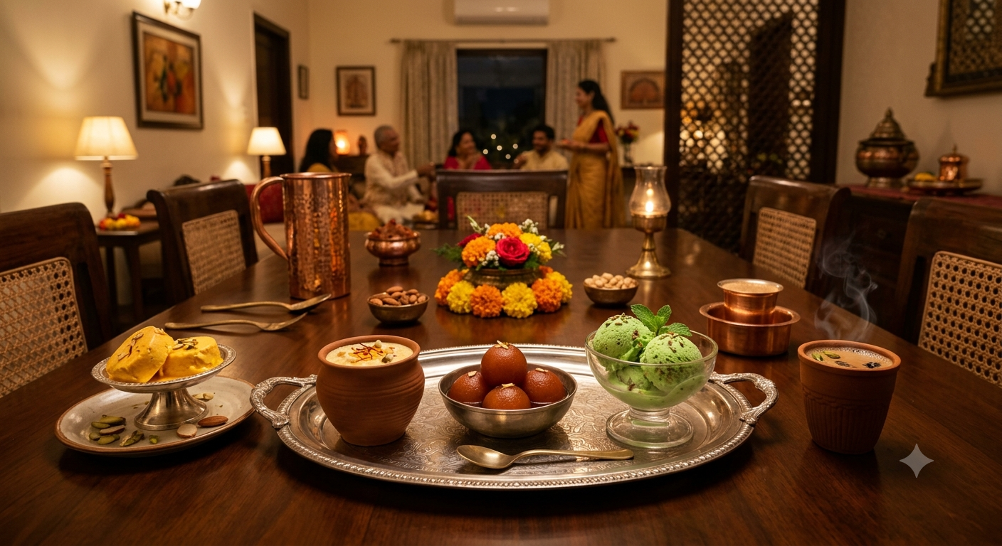 Indian Dessert & Beverage Finale