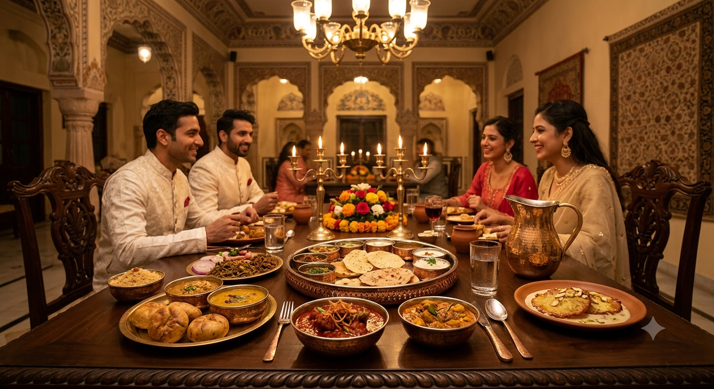 royal rajasthani dinner